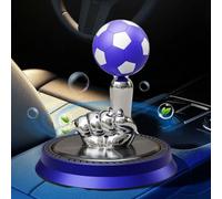 FAUOSWUK Soccer Ball Car Air Freshener Essential Oil Diffuser for Drivers Blue Fun Design 1 X Unit