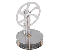 FAUOSWUK Stirling Engine Motor Model Mechanical Toy Stainless Steel Physical Engine Model for Classroom Presentations and Learning