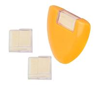 FAUOSWUK Tailor's Chalk Block 4 Colors Fabric Marking Tools for Sewing, Shoemaking, Easy-to-Use Handmade Cutting, 1 Set for Professional Tailors (Yellow)