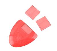 FAUOSWUK Tailor's Chalk Block 4 Colors Fabric Marking Tools for Sewing, Shoemaking, Easy-to-Use Handmade Cutting, 1 Set for Professional Tailors (Red)