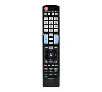 FAUOSWUK Universal LCD TV Replacement Remote Control, Multi Function Intelligent TV Remote, Large Buttons, Replacement for 42LW450U 42LW451C 42LW540U