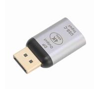 FAUOSWUK USB C to DisplayPort Adapter 4K 60Hz Compact and Lightweight Plug and Play for Laptops and Tablets Aluminum Alloy 1 Unit