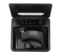 FAUOSWUK V12 Bluetooth Wireless Single Ear Headset with LED Digital Display (Single ear with charging compartment)