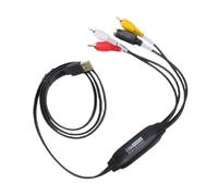 FAUOSWUK VHS to Digital Converter, CVBS S-Video to USB Card