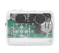 FAUOSWUK Wireless Bluetooth Cassette Player Compact and Portable Automatic Reversal for Music Lovers Lightweight Design