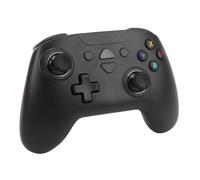 FAUOSWUK Wireless Controller with RGB Lights, Programmable Back Buttons, Six Axes Gyroscope, Vibration, for Hybrid Portable Home Game Console Lite, PC, IOS, Mobile OS, Steam