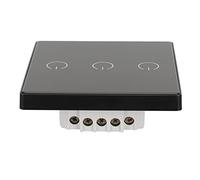 FAUOSWUK Wireless Voice Control Wall Switch, Remote Control Smart Light Switch for Home Outdoor, Easy to Operate Timer