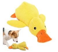 Fauppt Calming Duck Dog Toy Duck Dog Toy for The Mellow Dog,2024 Upgraded Durable Dog Calming Duck Dog Toy,Yellow Stuffed Duck Dog Toys for Indoor Puppy Small Dog (Yellow)