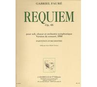 Faur Gabriel Requiem Op.48 Version 1900 Choir Orchestra Full Score