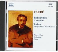 Fauré: Barcarolles / Ballade (1996) Audio CD