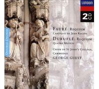 George Guest & Choir of St John's College, Oxford – Duruflé/Fauré/Poulenc: Choral Works – 2 CD