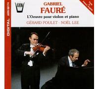 Faure, G. - Sonata Violin 1/2/Romance/Berceuse/&