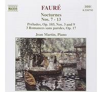 Faure - Nocturnes Nos 7 - 13
