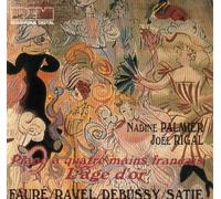 Faure Ravel Debussy Satie - Piano A Quatre Mains Fran