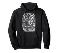 Faust And Gretchen Innocence Meets Damnation Gothic Pullover Hoodie