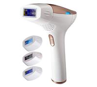 FAUSTINA 3-in-1 IPL (4 Lamps 2,000,000 Shots) Hair Removal, Skin Rejuvenation, and Acne Clearance Device - Free Sunglasses