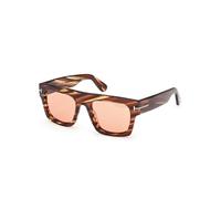 Fausto Sunglasses - male - Tom Ford - Sunglasses - Brown - 53 MM - Accessories 53 MM