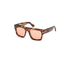 Fausto Sunglasses - male - Tom Ford - Sunglasses - Brown - 53 MM - Accessories 53 MM