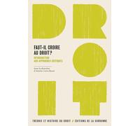 Faut-il croire au droit ?: Introduction aux approches critiques