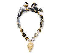 FAUTHENTICUTE Boho Statement Necklace Gold Conch Shell Multi Heart Horseshoe Large Sun Pendant Cute Fish & Pearl Charms Adjustable Choker Necklaces for Women Summer Beach Jewelry, Copper, No Gemstone