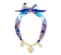 FAUTHENTICUTE Boho Statement Necklace Gold Conch Shell Multi Heart Horseshoe Large Sun Pendant Cute Fish & Pearl Charms Adjustable Choker Necklaces for Women Summer Beach Jewelry, Copper, No Gemstone