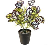 Faux Bonsai Tree 28cm Low Maintenance Office Decor(White)