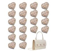 Faux Button - 20 Pieces Decorative Ornament Set, Multifunctional Embellishment Accessory, Button Craft Supply for Clothing Shoe Nail Sewing Decoration Work | Handicrafts Apparel DIY Home S