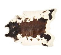 Beliani Faux Cowhide Rug NAMBUNG Brown 60 x 90 cm, White