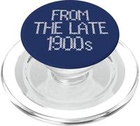 Faux Cross Stitch From the Late 1900's Millennial Age Humor PopSockets PopGrip for MagSafe