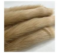 Faux Fake Fur Long Pile 5cm Shaggy Fluffy Faux Fur Fabric Decorative Fake Fur Material Shaggy Long Haired Fur Fabric For Craft, Sewing, Cosplay, Costume, Decorations, Gnomes, 25*170cm ( Color : Camel-