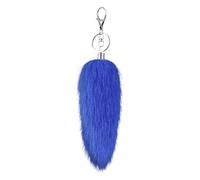 Faux Fars Animal Tail Keychain Fashion Bag Accessories Handmade Holder Stylish Handbag and Backpack Accessories Portable Bag Charm, フリーサイズ