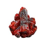 Faux Fireplace Logs With Lights - Electronic Flameless Firewood, Battery Powered LED Simulation Charcoal Flame Lamp, Decorative Fire Log Set | Modern Fireplace Decor For Christmas & Winter Holidays