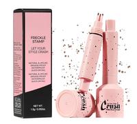 Faux Freckle Stamp, Natural-Looking Fake Freckles Pen Marker, 5-Point Freckle Foundation Sitck, Waterproof Longlasting Quick Dry, Create a Sunkissed Makeup (light-1)