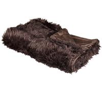 Bedspread DELICE 150 x 200 cm Brown