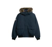 Faux fur bomber jacket Superdry Everest Bleu 2XL
