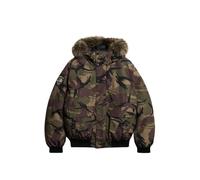 Superdry Mens Everest Faux Fur Bomber Jacket