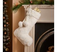 Faux Fur Christmas Stocking