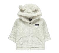 Patagonia fleece jacket FURRY FRIENDS HOODY in White 6 months