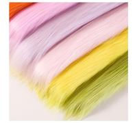 Faux Fur Fabric Square DIY Faux Fur Plush Pieces Pre-Cut, Great Drape & Handle, 9cm Long Pile Synthetic Fake Fur Material for Crafts Costume Throws Fashion Accessory, Gnome, Hobbyists, 50x20cm (Color