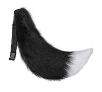Faux Fur Fox Tail Furry Tail Halloween Fox Tail costume Wolf Dog Cat Long Tail Fox Tail Fancy Dress Accessories Furry Cosplay Costume Cute Big Animal Tail Super Huge Fluffy Tail Party Props