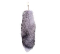 Faux Fur Fox Tail Keychain Therian Faux Fur Fox Tail Pendant Fox Tail Furry, 6