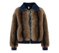 Faux Fur Jacket - female - Liu Jo - Faux Fur & Shearling Jackets - Brown - L - Jackets L