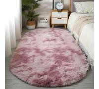 Faux Fur Oval Plush Yoga Mat Non Slip Soft Yoga Rug Cozy & Comfortable Exercise Mat Ideal for Home & Studio Workouts Perfect for Yoga Pilates & Meditation