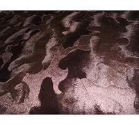 Faux Fur Pony Skin Velboa Fabric Material - Brown, 1Mtr - 150cmx100cm