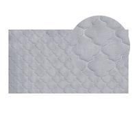 Beliani Faux Fur Rug GHARO Grey 80x150 cm