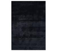 Faux Fur Rug MIRPUR Black 160 x 230 cm