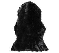 Faux Fur Rug MUNGO Black 63 x 95 cm