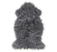 Faux Fur Rug MUNGO Grey 63 x 95 cm