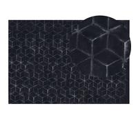 Faux Fur Rug THATTA Black 160 x 230 cm