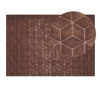 Beliani Faux Fur Rug THATTA Brown 160x230 cm, Brown